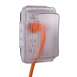 Hubbell-Bell MM410CW Weatherproof Nonmetallic Standard Depth In-Use Device Cover with 16-in-1 Config