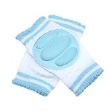 niceeshop(TM) ニーパッド 　ひざあて　幼児膝パッド安全プロテクター　ブルー