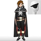 [SYQ] COMP キャプテンハーロック コスチュームセット 劇場版銀河鉄道999 コスプレ衣装 (ウィッグ)