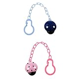 Perfk 赤ちゃん　おしゃぶりホルダー　おしゃぶりクリップ　おしゃぶりチェーン　てんとう虫