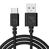 GameSir USB-A - USB-Cケーブル有線コントローラー - 1.8m / 5.9フィート - ブラック。