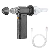 fangzi ターボジェットファン ミニターボジェットファン 52m s ターボ暴力ファン 130000 RPM 充電式強力送風機