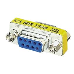 ELECOM 小型アダプタ D-Sub9ピンメス - D-Sub9ピンメス AD-D9FF