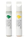 MASKING COLOR マスキングカラー ペンタイプ Sサイズ 38ml 透明《パーマネントイエロー（TR301）1本 パーマネントグリーンライト（TR402）1本》