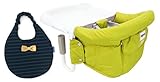 イングリッシーナ ファスト テーブルチェア Inglesina fast ベビーチェア＆Bon chou chou ボンシュシュ ゴム式リバーシブルスタイ イエローリボン P8516-0-70 ライム