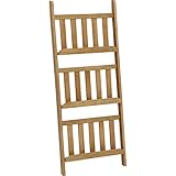 ラック3段「ルレーヴェ」【FBC】(#9844256-10626)約幅53x奥行20x高さ127cm ディスプレイラック おしゃれ 薄型 スリム 収納棚 マガジンラック 木製 北欧 本棚 絵本棚 ラック