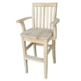 International Concepts Unfinished Mission Youth Chair [並行輸入品]