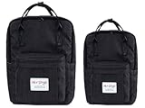 [HotStyle Basic Classic] Bestie Cute Diaper Bag Backpack for Mom (Matching Bundles, Set of 2 Packs),
