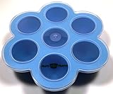 Silicone Baby Food Freezer Tray With Clear Secure Clipon Lid by Num-e-Nums by Num-e-Nums