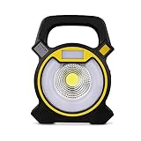 LONGPRO led投光器led作業灯 USB充電式フラッドライト 5W 2400ルーメン アウトドア応急ライト 軽量 防水加工 看板灯 集魚灯 キャンプ/夜釣り/農作業/防犯などに