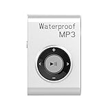 GZCRDZ 防水 MP3音楽プレーヤー ミニ HiFi ステレオ MP3 ウォークマン シャッフル機能 FM ラジオ クリップ 付き 水泳 スポーツ ランニング ライディング 用 (白)