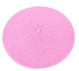 Plus Nao(プラスナオ) 子供用ベレー帽 定番デザイン ベレーキャップ シンプル 無地 秋冬 マニッシュ キッズ ジュニア 女の子 男の子 KIDS - ピンク