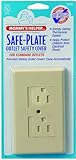 Mommy's Helper - Safe-Plate Outlet Cover - 25pk - Almond by Mommy's Helper