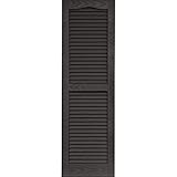 Vantage 0114047018 14X47 Louver Arch Shutter/Pair 018, Charcoal [並行輸入品]