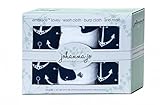 ノーティカルテーマNavyブルーLovey / Burp Clothセットの3 {アンカー& Whales } 6709