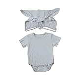 Tovadoo ベビー　ロンパース+ハット　セットアップ　半袖　水玉　コットンブレンド　可愛い　ファッション　爽やか　夏休み　海遊び　遊園地　リゾート　旅行　パーティー　出産祝い　新生児　女の子