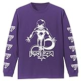 コスパ ドラゴンボールZ フリーザ 袖リブロングスリーブTシャツ VIOLET PURPLE Lサイズ 綿製