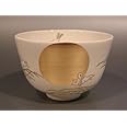 茶道具 抹茶茶碗 色絵 月兎画、京焼 相模竜泉作