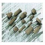 United Abrasives/SAIT 27413 W222 RB 1 by 2 by 1/4 A36Q Mounted Point Grinding Wheels, 10-Pack [並行輸入品