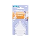 1パックNaturalwave速い流れの乳首2 (Lansinoh) (x 6) - Lansinoh NaturalWave Fast Flow Teats 2 per pack (Pack of 