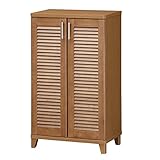 白井産業 【SHIRAI】 シューズラック 下駄箱 くつ箱 ルーバー扉の玄関収納 ルバンテ LBT-1060