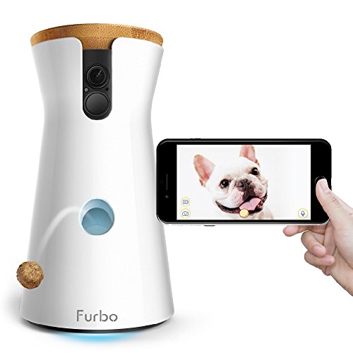 Furbo ドッグカメラ 飛び出すおやつ 2Wayオーディオ iOS Android対応 AI搭載