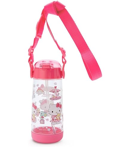 【ハローキティ】 ストロー付水筒（保冷タイプ）日本製 4個セット 楽天市場】水筒 ストロー付水筒 ハローキティフルーツ 450ml