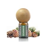 Cywinfow シダーウッド精油 アロマオイル 100％天然植物由来 シダーウッドエッセンシャルオイル 10ml (ディフューザーセット)