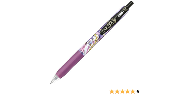 Amazon サラサクリップ ディズニープリンセス 限定ボールペン 0 5mm 黒インク ラプンチェル Jj29 ジェルインクボールペン 文房具 オフィス用品