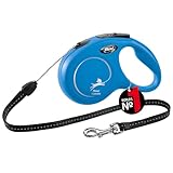 フレキシ (flexi) ニュークラシック コード S(12kg未満) 8m ブルー [犬用リード]