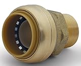 Sharkbite Reducingコネクター< 0.25 %リード1 / 2 " x 3 / 4 " MNPT袋詰め