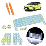 TOYOTA SIENTA170系LED ルームランプ NHP17 NSP17 NCP17 専用設計 ホワイト 専用工具付 取付簡単 (トヨタ シエンタ170系)