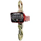 デジタルクレーンスケール 最大測定可能重量約5t リモコン付き 充電式 防水 防塵 精密 計量 無線 ワイヤレス 吊りはかり 吊り秤 吊秤 電子秤 吊り下げ クレーン フック 玉掛け 吊り上げ 重機 