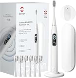 【歯科協会推薦】 Oclean X Pro Elite Set 電動歯ブラシ タッチスクリーン 採点 アプリ対応 充電スタンド付 音波式