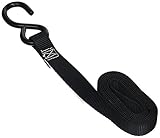 Rage Powersports vh-mstrap-cタイダウンストラップセット( 6 'ブラック車いすスクーターキャリアCam )
