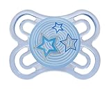 MAM Perfect Silicone Pacifier, Assorted Colors, 0-6 Months by MAM