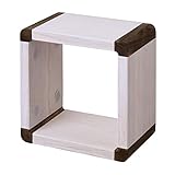 キューブボックス（ブラウン） 380×240×380mm ROCCO 木製 ナチュラル 北欧風