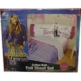 HANNAH MONTANA Ready To Rock 4pc FULL SHEET SET" " [並行輸入品]