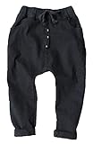 (コ-ランド) Co-land子供服 男児 ロングパンツ 男の子 ハレムパンツ ジュニアズボン サルエル ベビー服 ボーイズ ボトムス カジュアル 普段着 ブラック 140