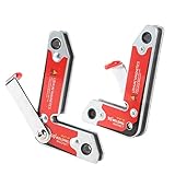 P Prettyia 溶接コーナーマグネット　ホルダー　固定角度ツール　30/60度/ 90度　強力　高精度