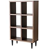 ライフスタイリングショップ シェルフ オープン ディスプレイ 木製 天然木 幅70cm LS-977BR