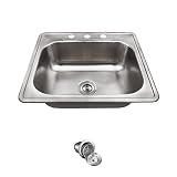us1038tステンレススチールキッチンアンサンブル( Bundle – 2 Items :シンクとバスケットStrainer )。。。