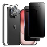 【覗き見防止】 iphone15 ガラスフィルム のぞき見防止［2枚］iPhone15 カメラフィルム［2枚］iphone15 のぞき見防止