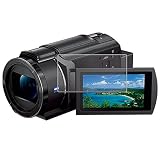【2枚セット】ClearView(クリアビュー) Sony FDR-AX45A用 液晶保護フィルム 清潔で目に優しいアンチグレア・ブルーライトカットタイプ 日本製