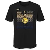 Outerstuff Golden State Warriors Youth 2018 NBA Finals Champions Locker Room Tシャツ Youth Large 14/16 