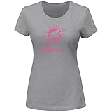 Miami Dolphins NFL女性用ピンク理論IV箔プリントTシャツ XX-Large
