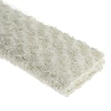 クリーミー – ホワイトnewborn-photography-props-baby-photo-rose-floral-backdrop-plush-blanket-soft