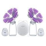 電動ハンズフリーダブルブレストポンプ（2 xコールドヒートパッドと2ニップル付き） |Electric Hands Free Double Breast Pump (WITH 2 x Cold Hea