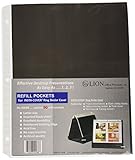 Lion Refill Binder sheet Protectors 50 EA/Pack 1 Pack (40088) [並行輸入品]