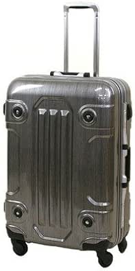 Amazon マルエムクルー Maruemcrew ブロンコ スーツケース Tsa 4輪 77l ガンメタリック 69 Maruemcrew マルエムクルー スーツケース
